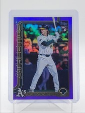 CJ ALEXANDER 2025 TOPPS UPDATE SERIES ROOKIE PURPLE FOIL RC /250 Q4450