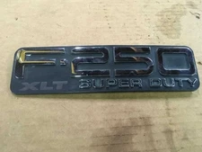 99 00 01 02 03 04 FORD F250 F-250 XLT SUPER DUTY SIDE FENDER EMBLEM LOGO BADGE