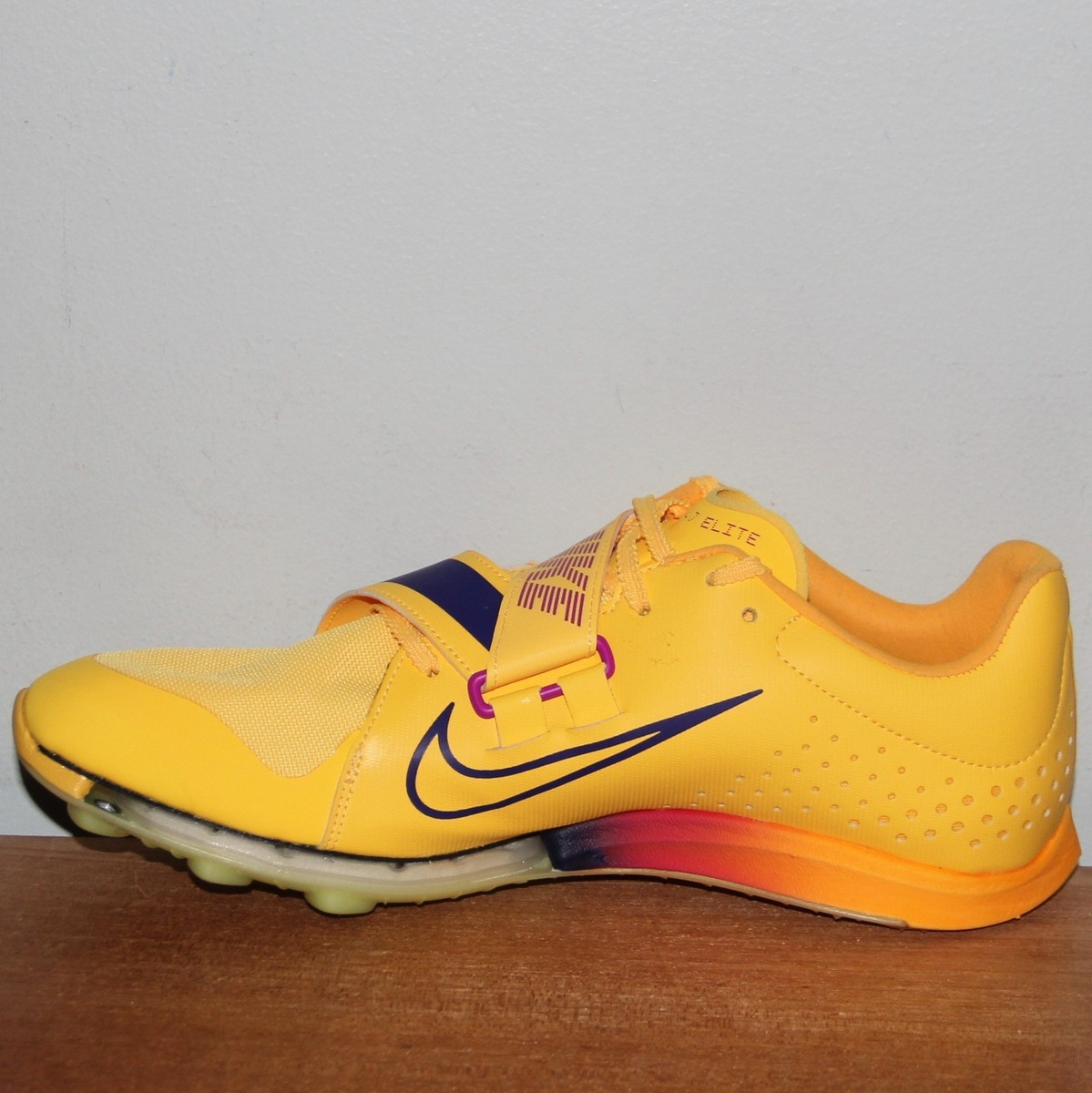 Nike Air Zoom Long Jump Elite Track Spikes Mens 11 Citron  display picture 2