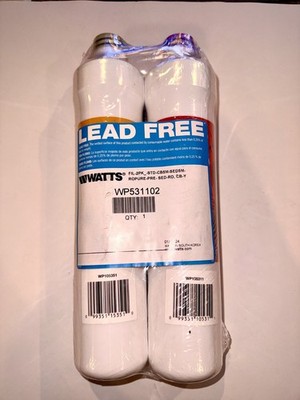 Watts Premier WP531102 RO Pure Plus Reverse Osmosis Water Filter Replacement Kit