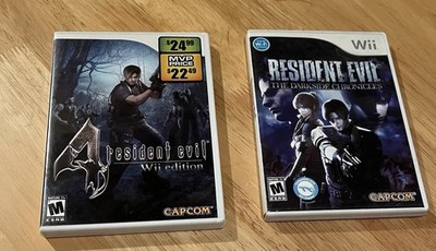 Resident Evil: The Darkside Chronicles & Wii Edition LOT (Nintendo Wii, 2009)
