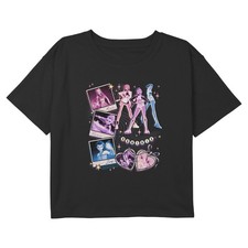 Girl's KPop Demon Hunters Huntrix Collage Stars T-Shirt