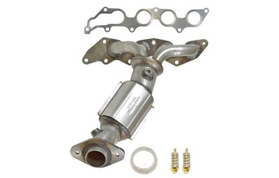 Catalytic Converter with Integrated Exhaust Manifold-i, FWD, Natural fits 2005 6