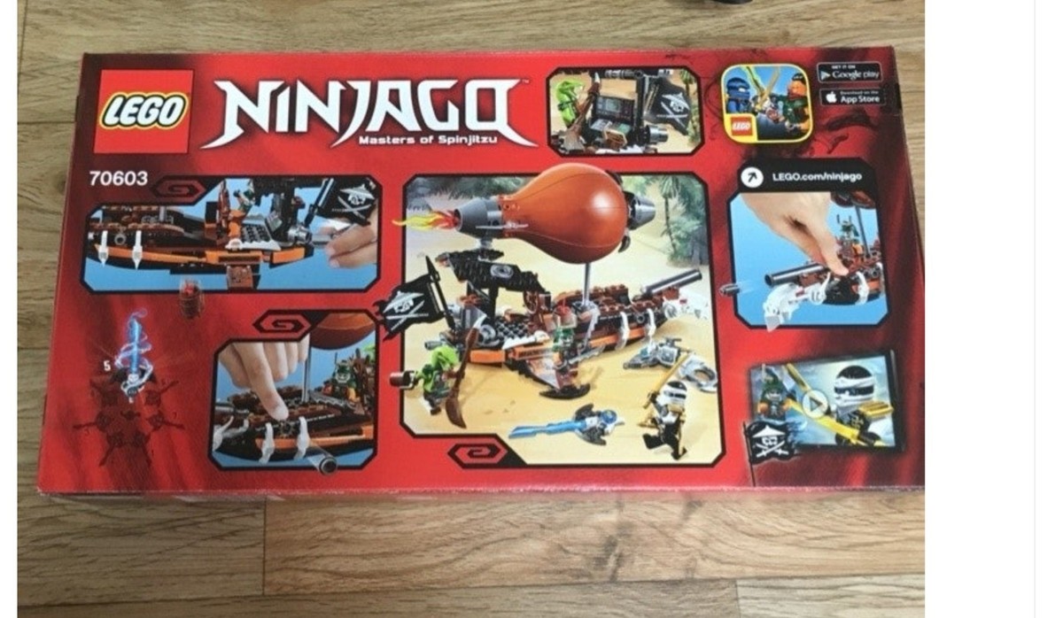 LEGO 70603 Ninjago Raid Zeppelin NEW SEALED Retired 2016 Skybound