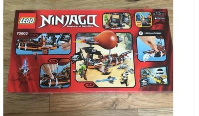 LEGO 70603 Ninjago Raid Zeppelin NEW SEALED Retired 2016 Skybound