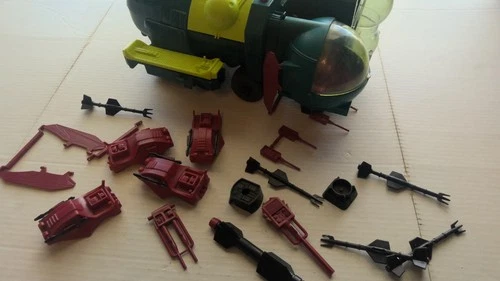 Vintage GI Joe Bugg Vehicle Parts 1988 Hasbro 80s Toys ARAH Cobra 1980s Retro