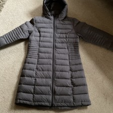 Ladies Brown Mountain Warehouse Knee Length Puffer Coat Size 14 (small fit) 