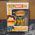 Funko POP! Marvel: X-Men Cyclops #58 + Protector^