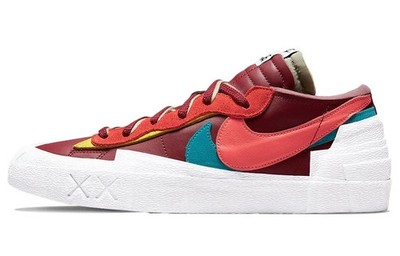 Nike X Sacai X Kaws Blazer Low Team Red DM7901-600b Size 11