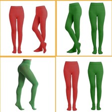 2Pairs Saint Patrick s Day Tights Pantyhose High Waist Leggings Stretchy Pants