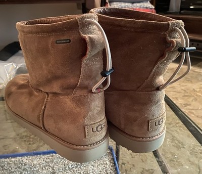 Ugg Treadlite Fawn Suede Boot 10/uk9