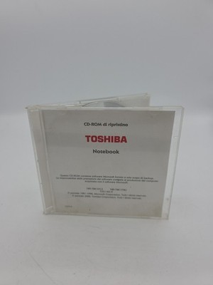 TOSHIBA TECRA 8100 CD-ROM WIEDERHERSTELLUNG Notebook T201182-DE NUR CD 2