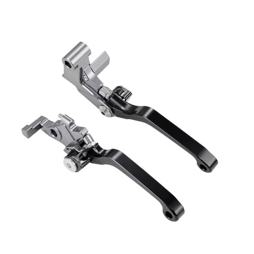 Motorcycle Brake Clutch Lever Foldable CNC Pivot Folding for KLR650 KLR 650  - Picture 7 of 8