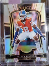 2025 Panini Select - Premier Level Patrick Surtain II #111 Silver Prizm