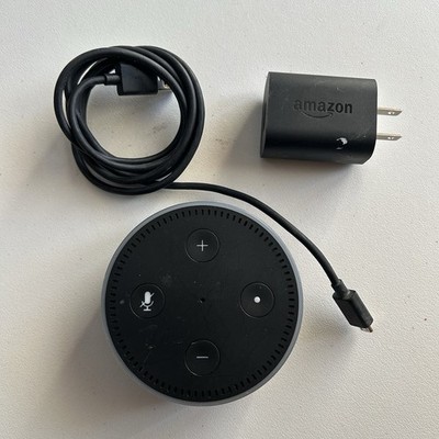 Amazon Echo Dot 2nd Generation Smart Speaker - Black (RS03QR)