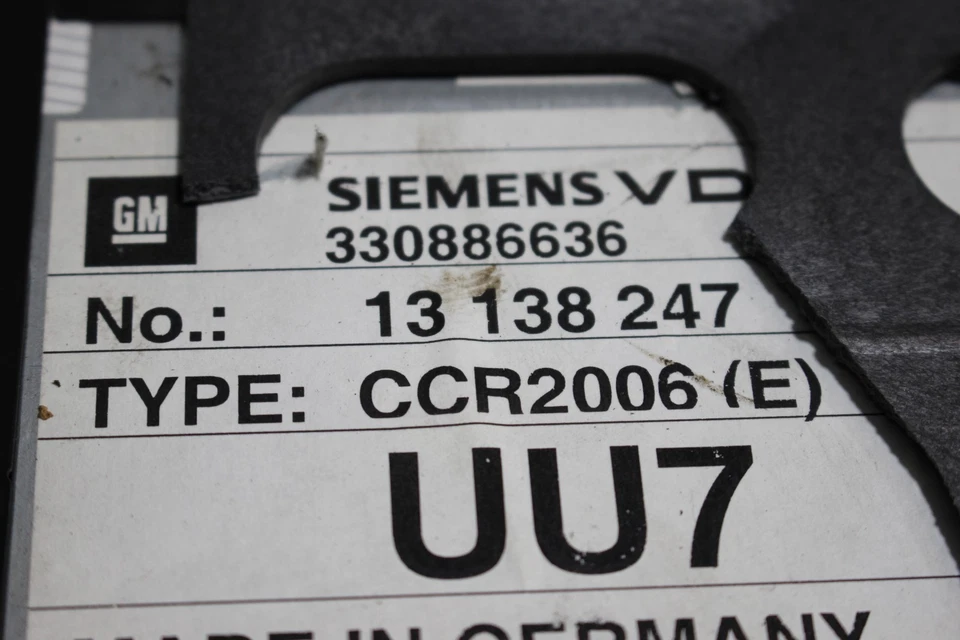 Autoradio 13138247 / 330886636 Opel Signum 0NS48 Bj,03 - Bild 4 von 4