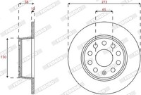 2X Ferodo Bremsscheibe Hinterachse U.A. FüR Audi, Seat, Skoda, VW