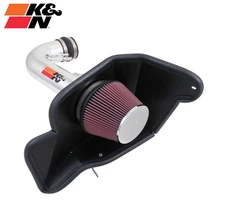 K&N Aluminum Cold Air Intake w/ Oiled Filter For 2015-2017 Ford Mustang GT 5.0L