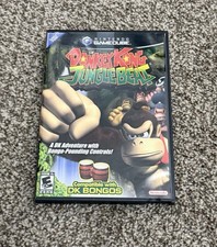 Donkey Kong Jungle Beat (Nintendo GameCube, 2005) Complete CIB Tested Authentic