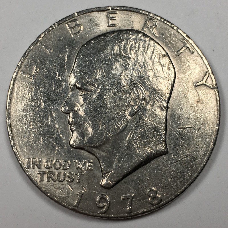 1978 Eisenhower Dollar - Circulated Clad KM#203 - 0506-841