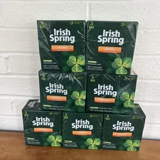 (21) 3.7 Oz Bars of Irish Spring ORIGINAL Soap NO Flaxseed/Linseed Oil 12H Fresh