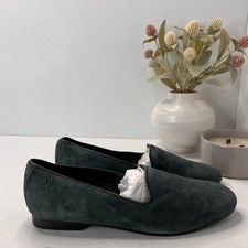 Vionic Willa II Slip-on Suede Slip On Loafer Green Women's 7.5 M Tried On