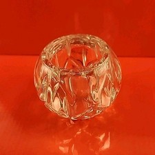 Vintage HOMCO Crystal Votive Glass Candle Holder Made In USA