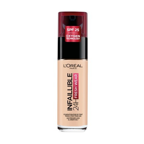 Fondotinta L'Oréal Infaillible 32H Fresh Wear 20 Ivory - Coprente