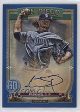 2020 Topps Gypsy Queen Gypsy Queen Blue /99 Chris Paddack #GQA-CP Auto 2r8