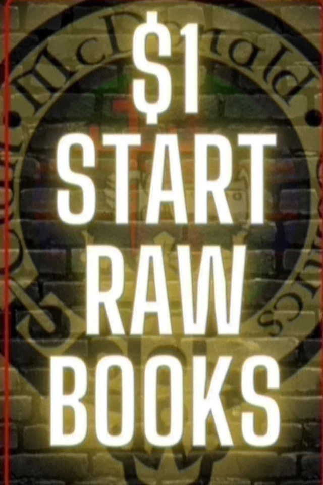 $1 START RAW BOOKS