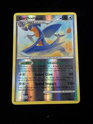 Pokémon TCG Garchomp Supreme Victors 5/147 Reverse Holo Rare Card LP