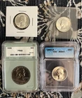 1947 S & D 1953 S BU Unc 25c US Coin 1958 Franklin Gem Proof Will Sell Separate