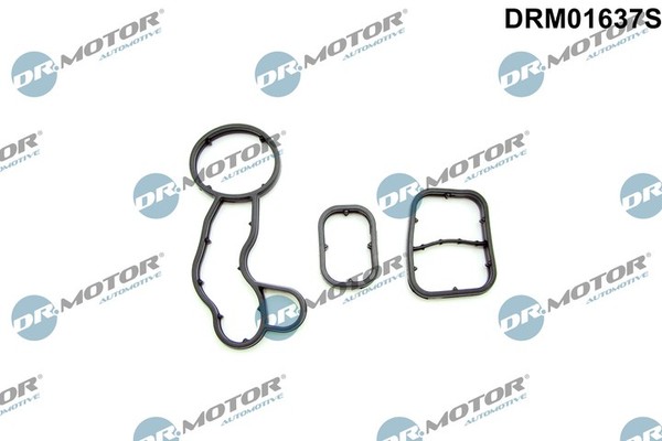 1X Dr.Motor Automotive DRM01637S Dichtungssatz ÖLküHler FüR Bmw Mini-image