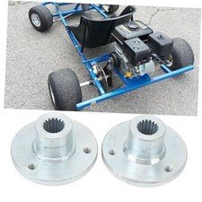 3 Stud Rear Wheel Hub Shaft, Steel Alloy Rear Kart Wheels, 17T Tooth Atv Wheel