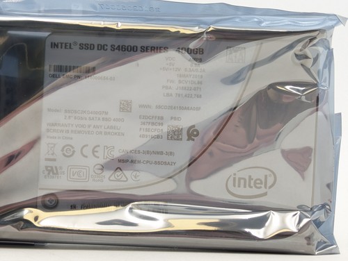 Intel SSD DC s4600 Series 400GB 2.5" 6Gb/s SATA 512 SSD (105-000-529) - Picture 2 of 7