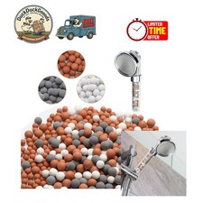 Multi-Use Mineral Shower Beads with Essential Elements - Ideal for Skin Health