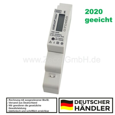 LCD Mod-Bus  Wechselstromzähler Stromzähler 45A MID2020 Modbus RTU