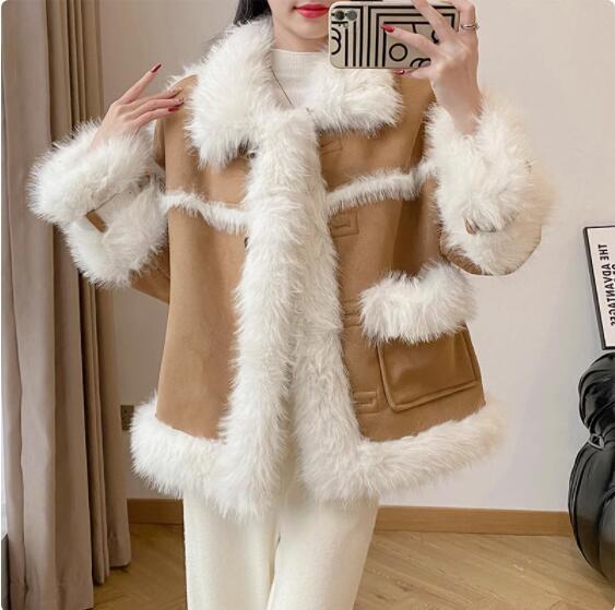 ジャケット・アウター CLANE VEGAN LEATHER BOA SHORT JACKET CLANE - レザーショートコート - VEGAN LEATHER BOA SHORT