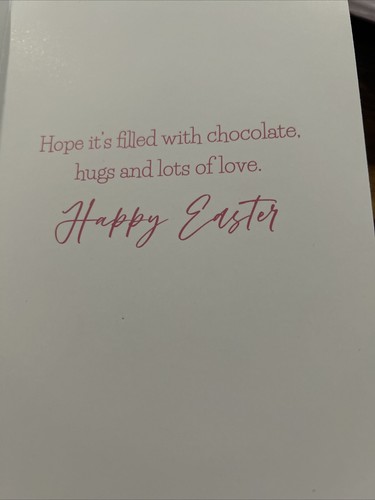 Easter Greeting Card- Have A Magical Easter- Easter Bunny Unicorn - Foto 2 di 3