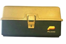*VINTAGE* PLANO 6303 Fishing Tackle Box 3 Trays Made in USA