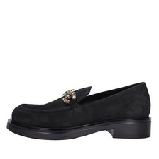 432M-502-21-KOB Mocassini e slip on EMANUELLE VEE Donna Nero Vt0028_eman
