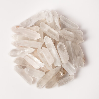 1/2 lb Medium Raw Quartz Crystal Points Natural Gemstone Mineral Rough Specimens