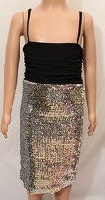 Hollyworld New York Sequins Bling Girls Dress Sz 7 NWT Color Black