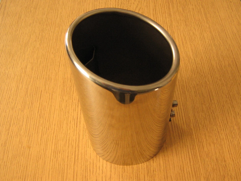 Cola de Escape Tuning Tubo de 88mm Universal y para Audi - Imagen 2 de 4