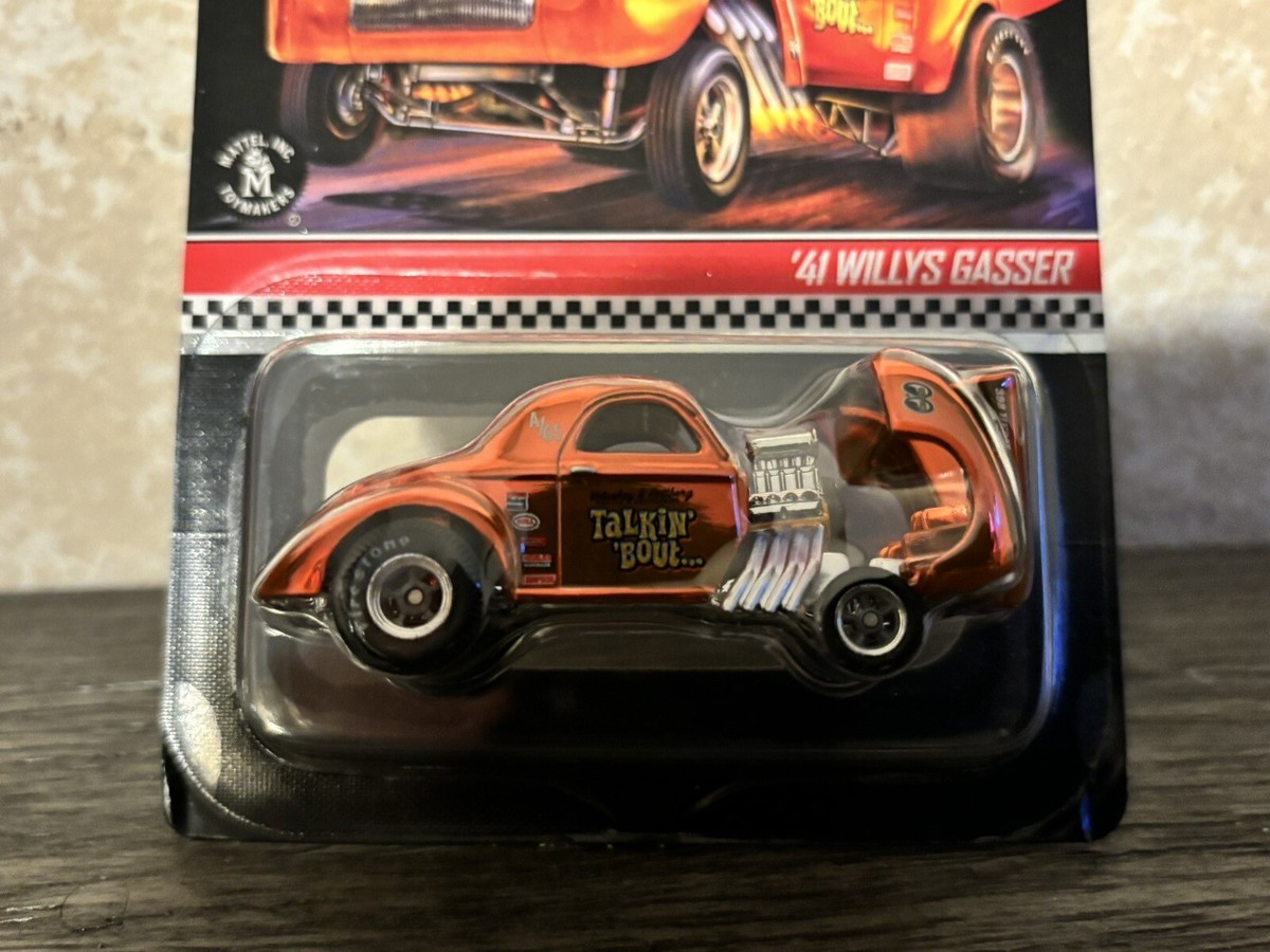 Hot Wheels, 41 Willys Gasser Real RIDERS, RLC, Collector's