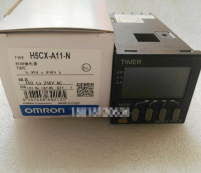 1PC New OMRON H5CX-A11-N 100-240VAC Digital Timer In Box H5CXA11N