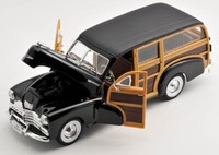 Blitz Versand Chevrolet Chevy Fleemaster 1948 Welly Modell Auto 1:24 Neu Ovp Box