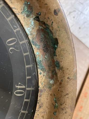 Large Antique Crosby Steam Pressure Recording Gauge W/ Chelsea Movement  - Picture 23 of 24