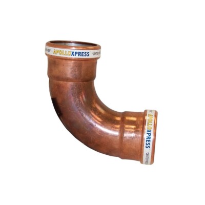 3'' Inch - 90 ELBOW APOLLO PRESS 807L COPPER 3'' LONG TURN 10062067 MADE IN USA