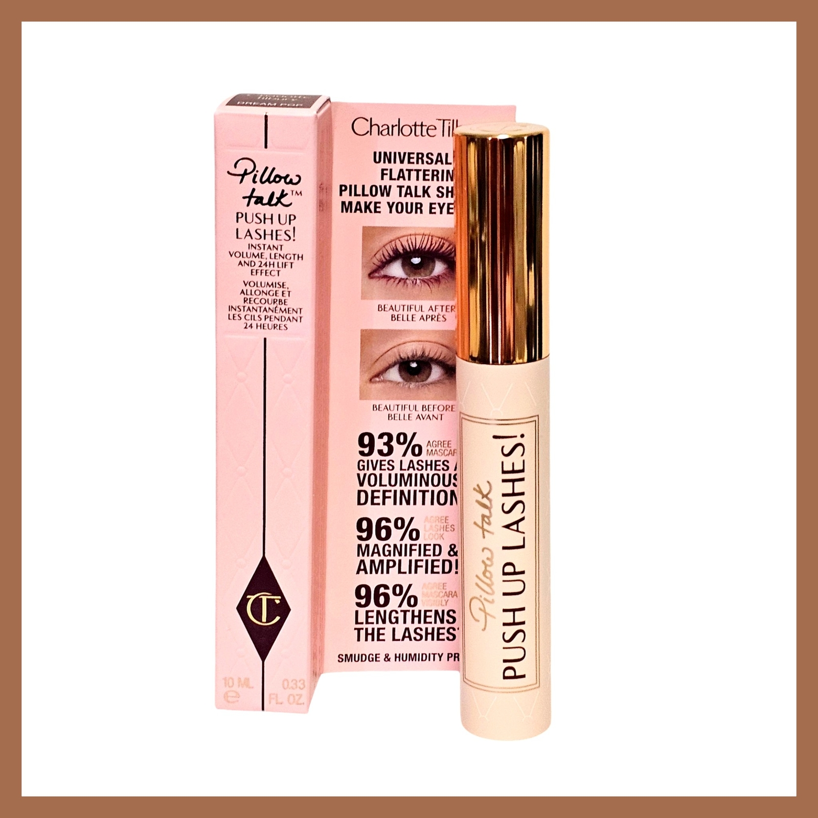 Шарлотта Тилбери Интимный Разговор Дрим-Поп Берри Коричневый Пуш-Ап Ресниц Тушь Для Ресниц Полный 5790₽